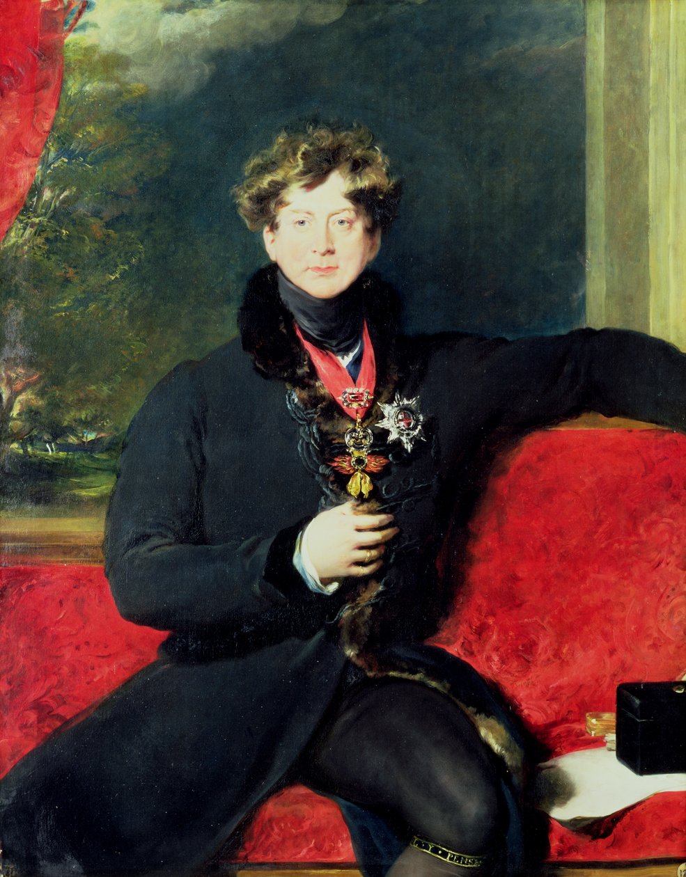 Ritratto di Re Giorgio IV da Thomas Lawrence