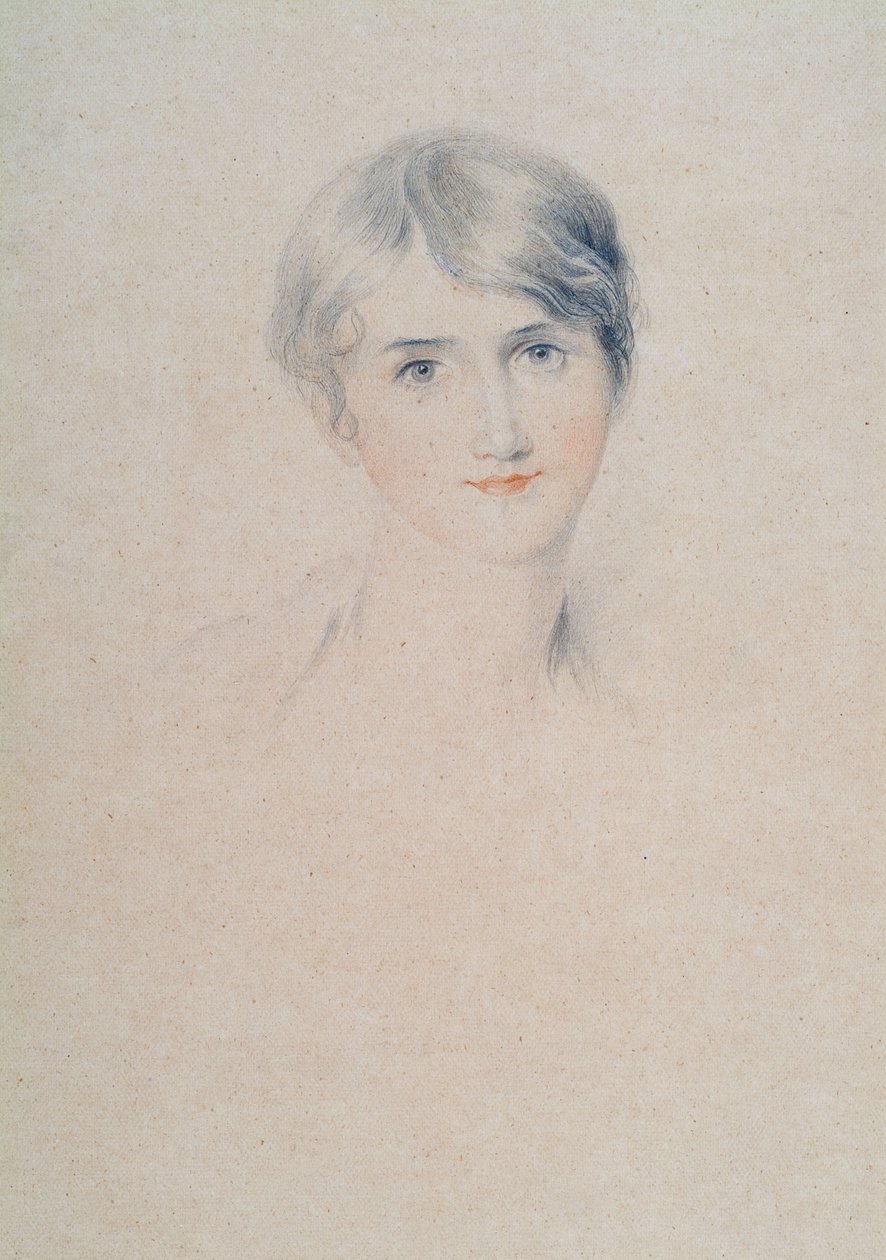 Ritratto di Miss Bloxham, c.1800-10 da Thomas Lawrence