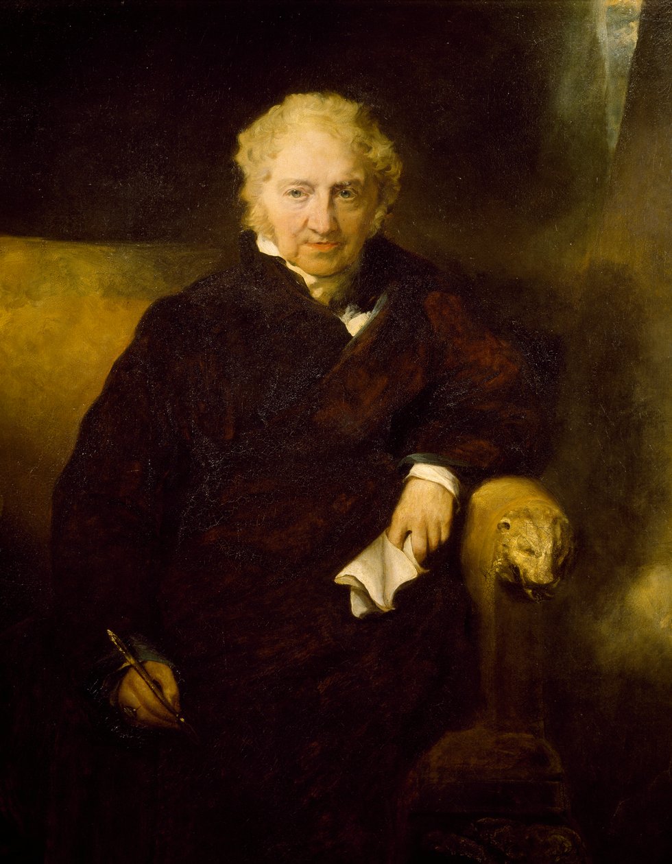Ritratto del pittore Johann Heinrich Fussli da Thomas Lawrence