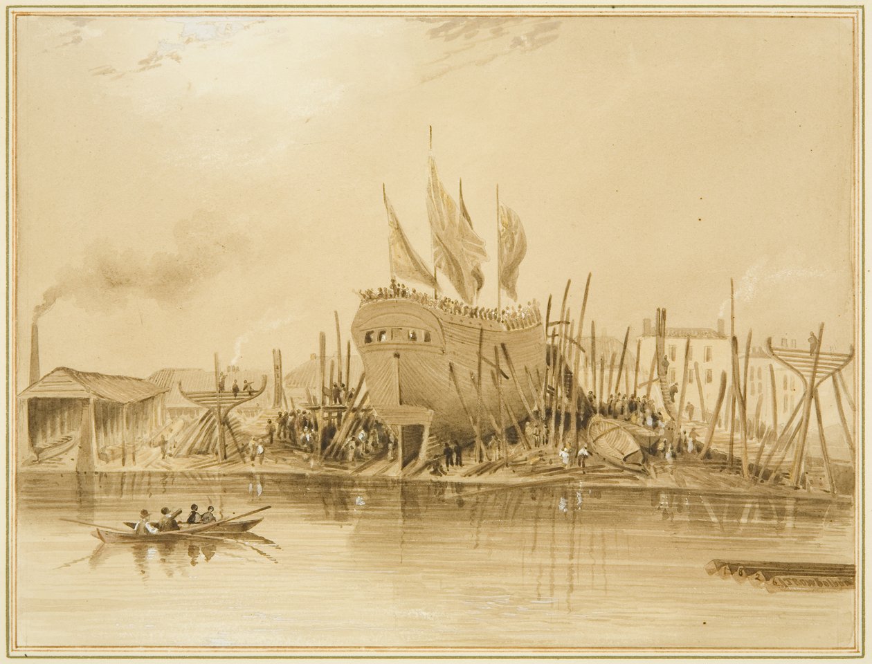 Molo di Eastern Wapping, varo dell