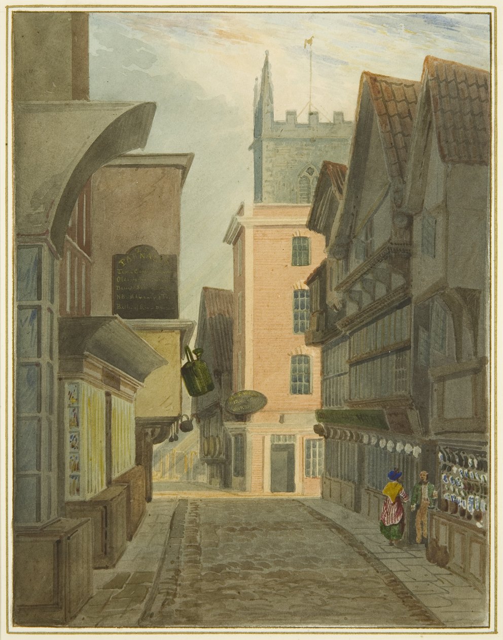 Mary-le-Port Street da Thomas Leeson the Elder Rowbotham