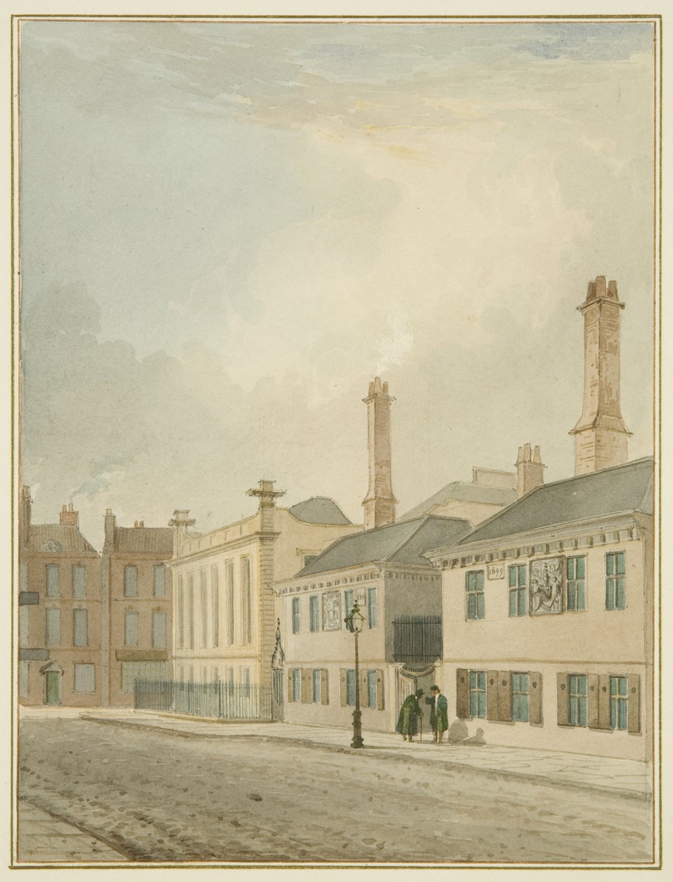 Ospizi dei Marinai Mercanti, Via King da Thomas Leeson the Elder Rowbotham