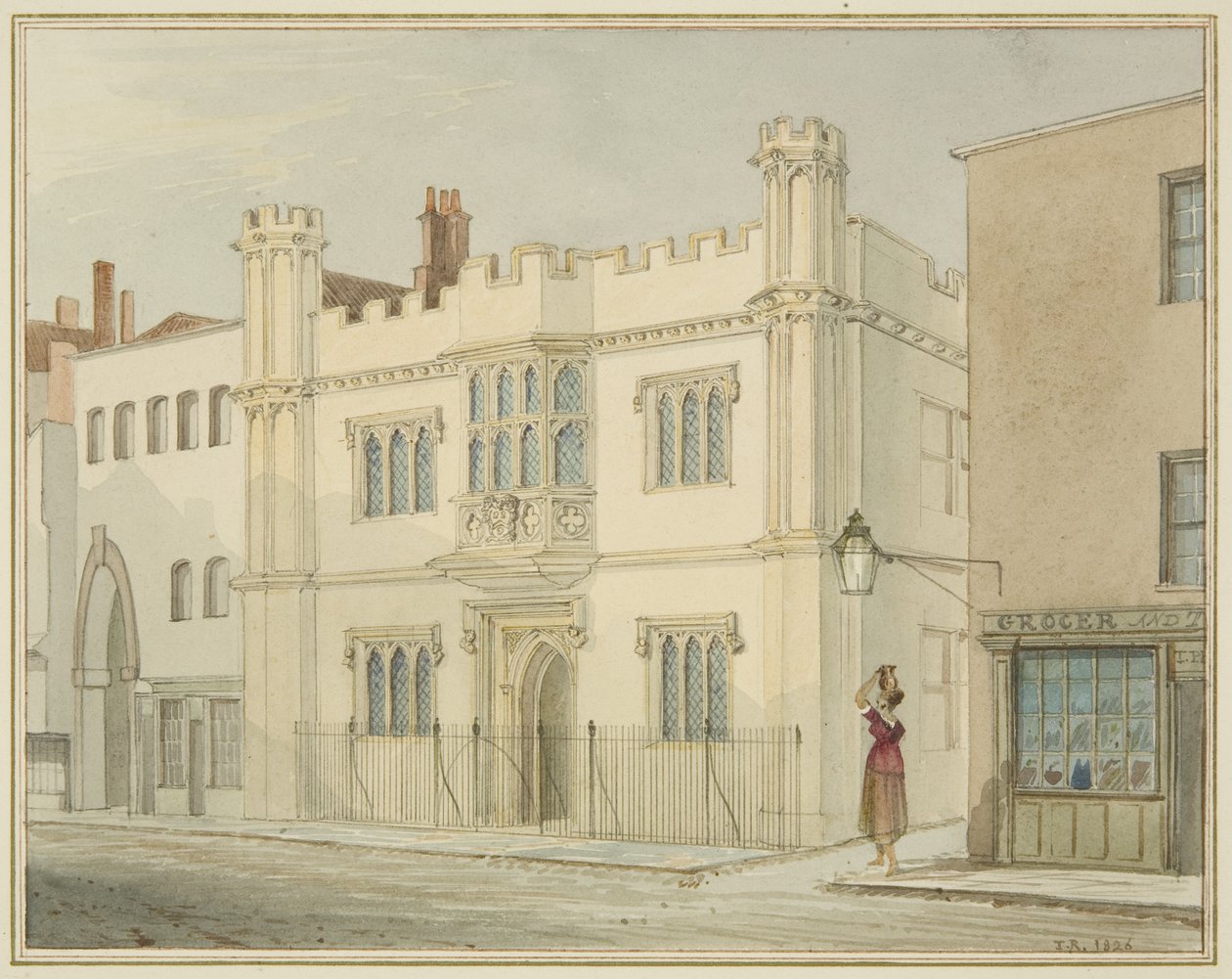 Nuova Facciata delle Case di Riposo di White da Thomas Leeson the Elder Rowbotham