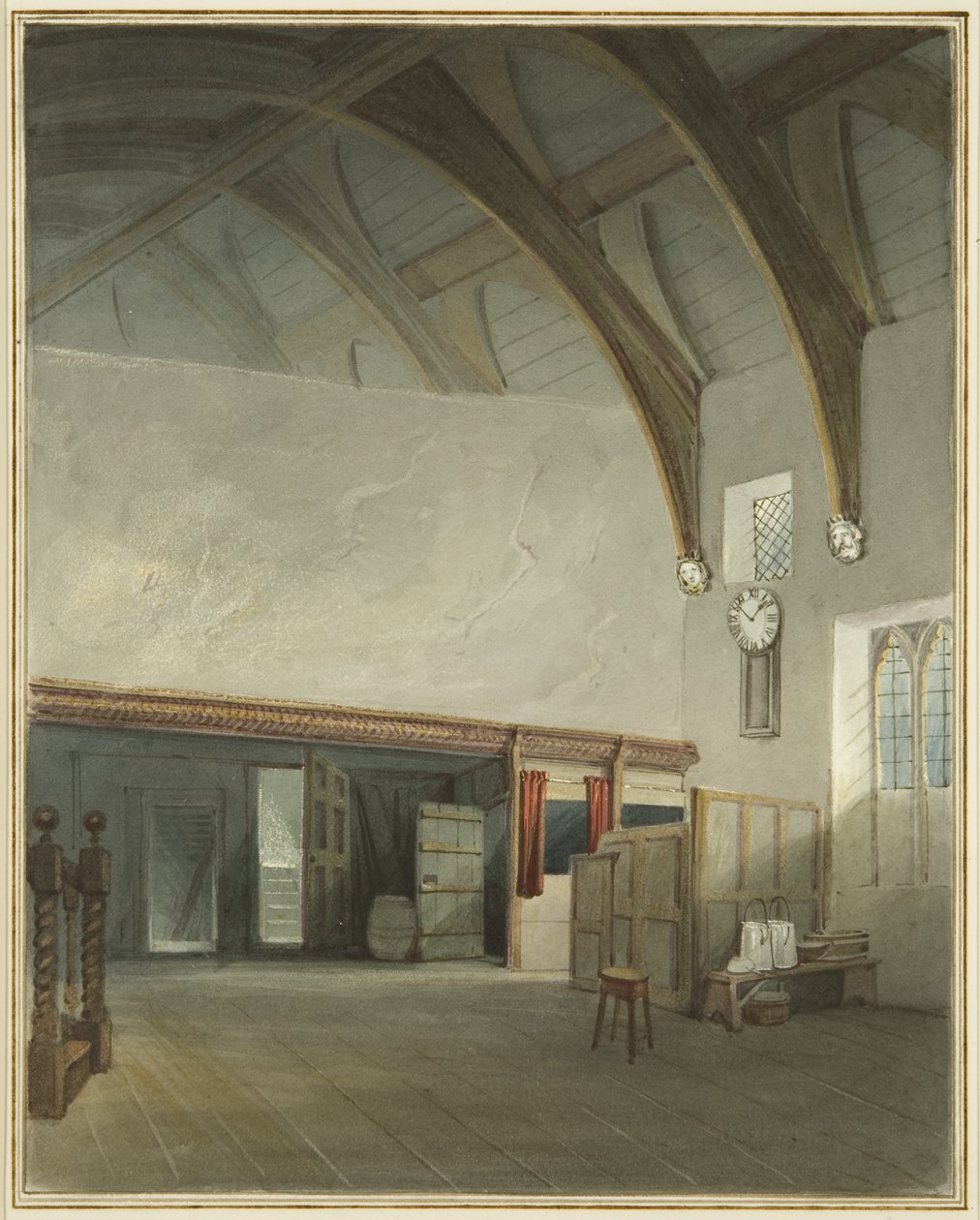 Stanza in una casa in Cider House Passage, vicino a Broad Street da Thomas Leeson the Elder Rowbotham