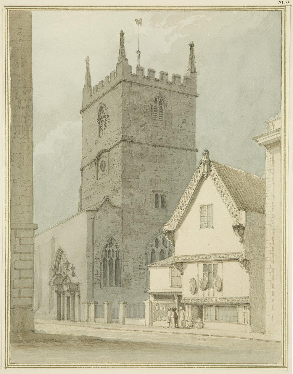 Chiesa di San Pietro e il Parsonage in St Peter