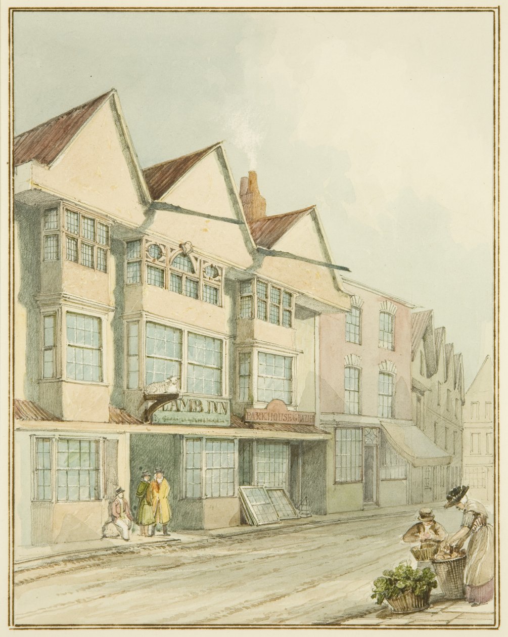 The Lamb Inn, West Street da Thomas Leeson the Elder Rowbotham