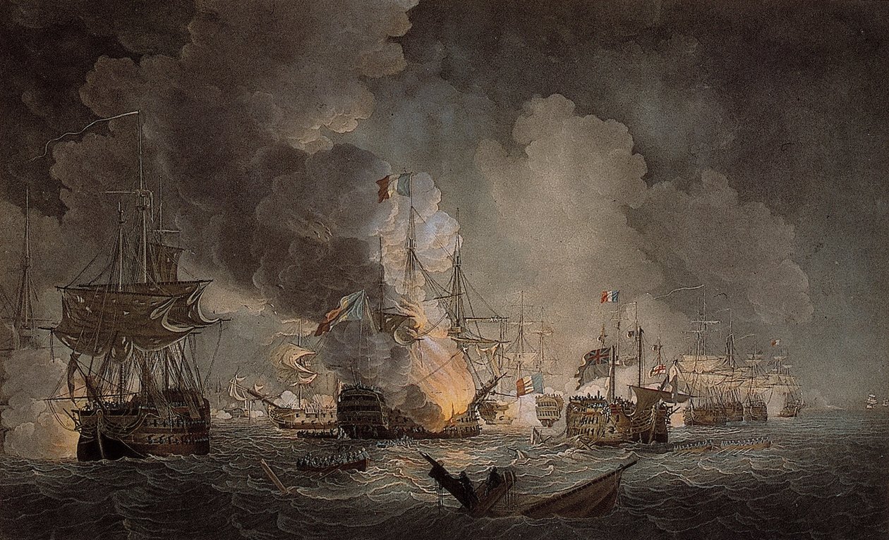 Battaglia del Nilo da Thomas Luny