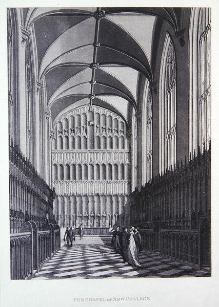 Cappella del New College da Thomas Malton Jnr.