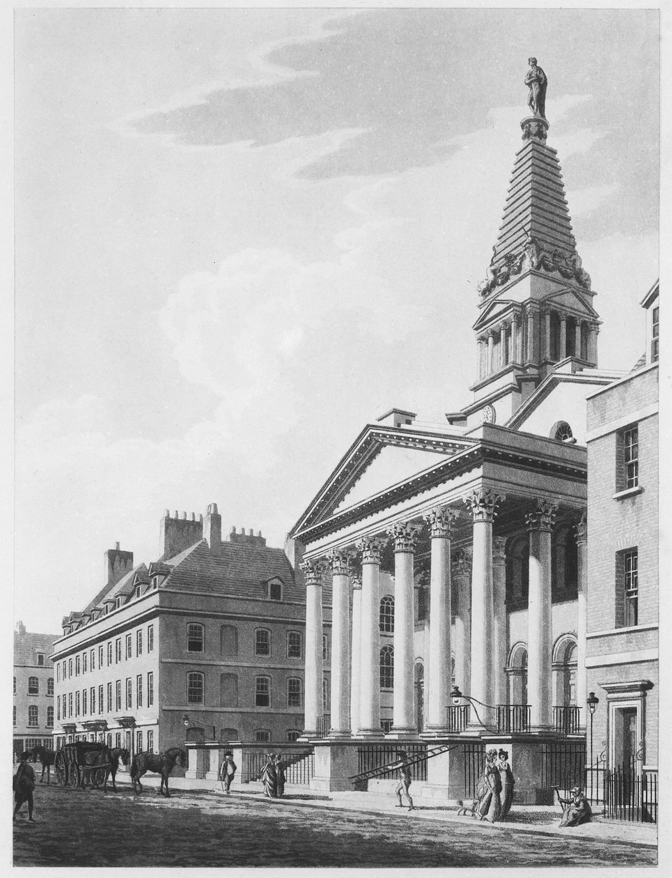 St Georges Bloomsbury da Thomas Malton Jnr.