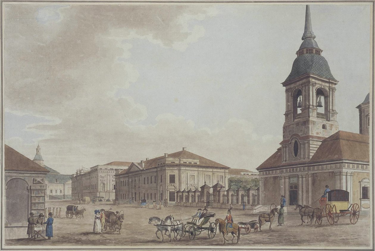 Viale Liteyny a San Pietroburgo da Thomas Malton the Elder