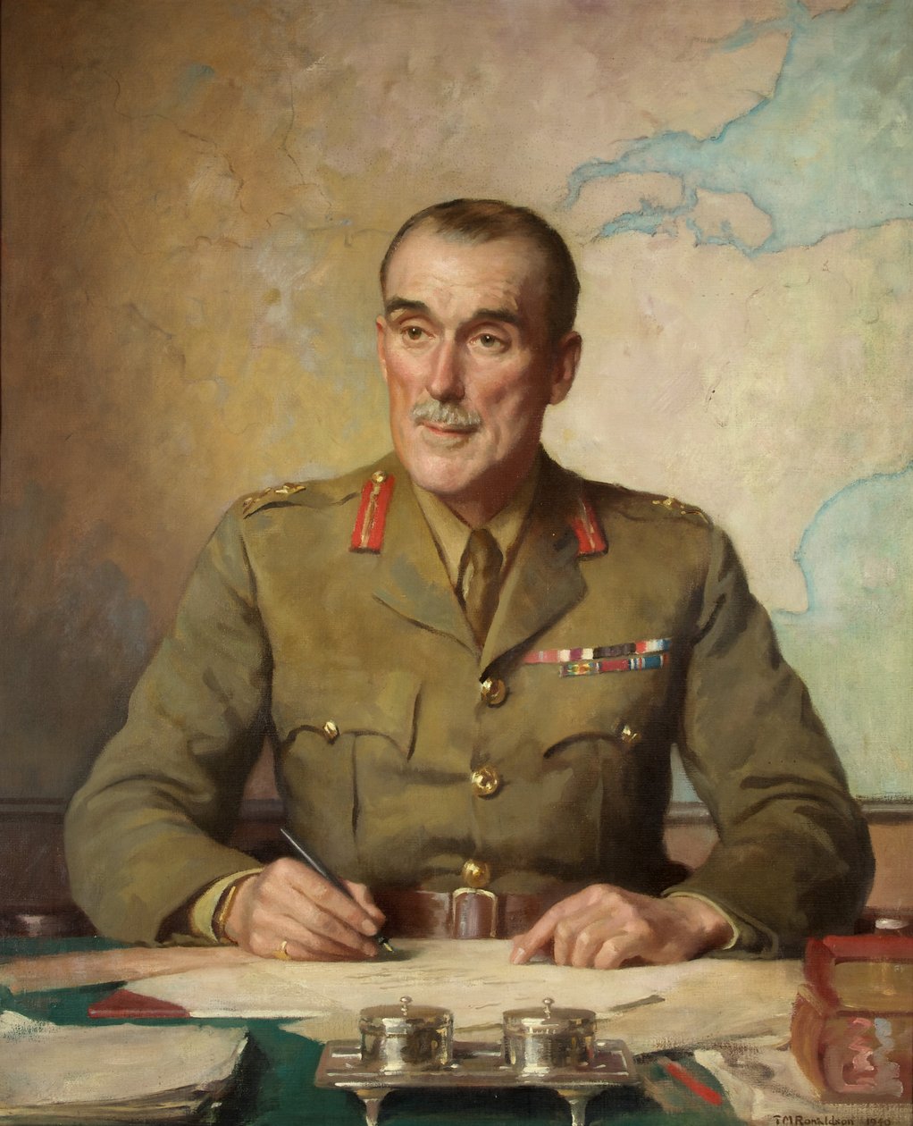 Brigadiere Generale John Hay Beith (pseudonimo: Ian Hay) da Thomas Martine Ronaldson