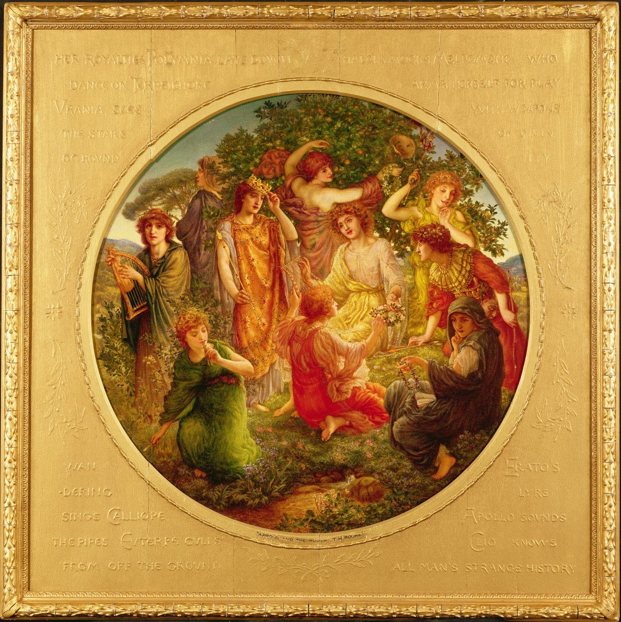 Apollo e le Muse da Thomas Matthews Rooke