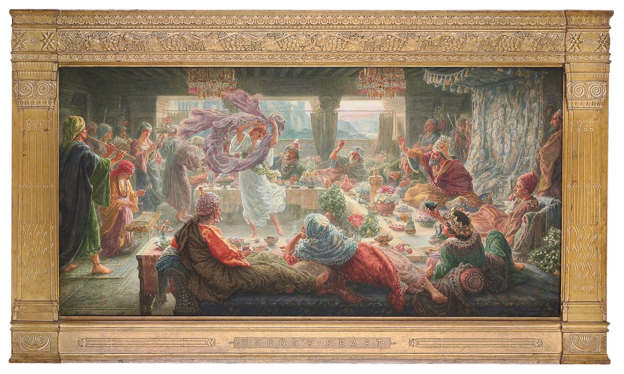 La festa di Erode da Thomas Matthews Rooke