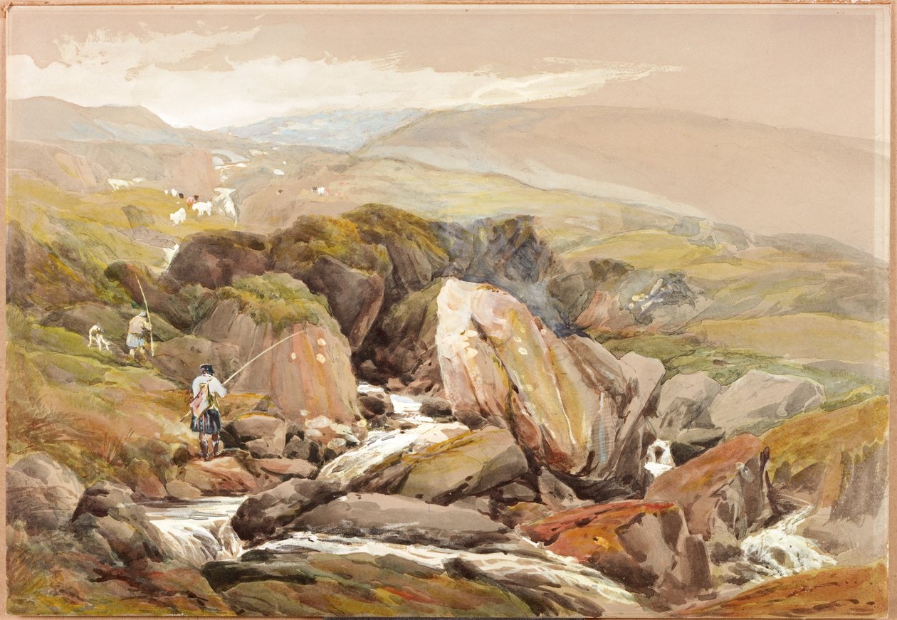 Una vista nelle Highlands da Thomas Miles II Richardson