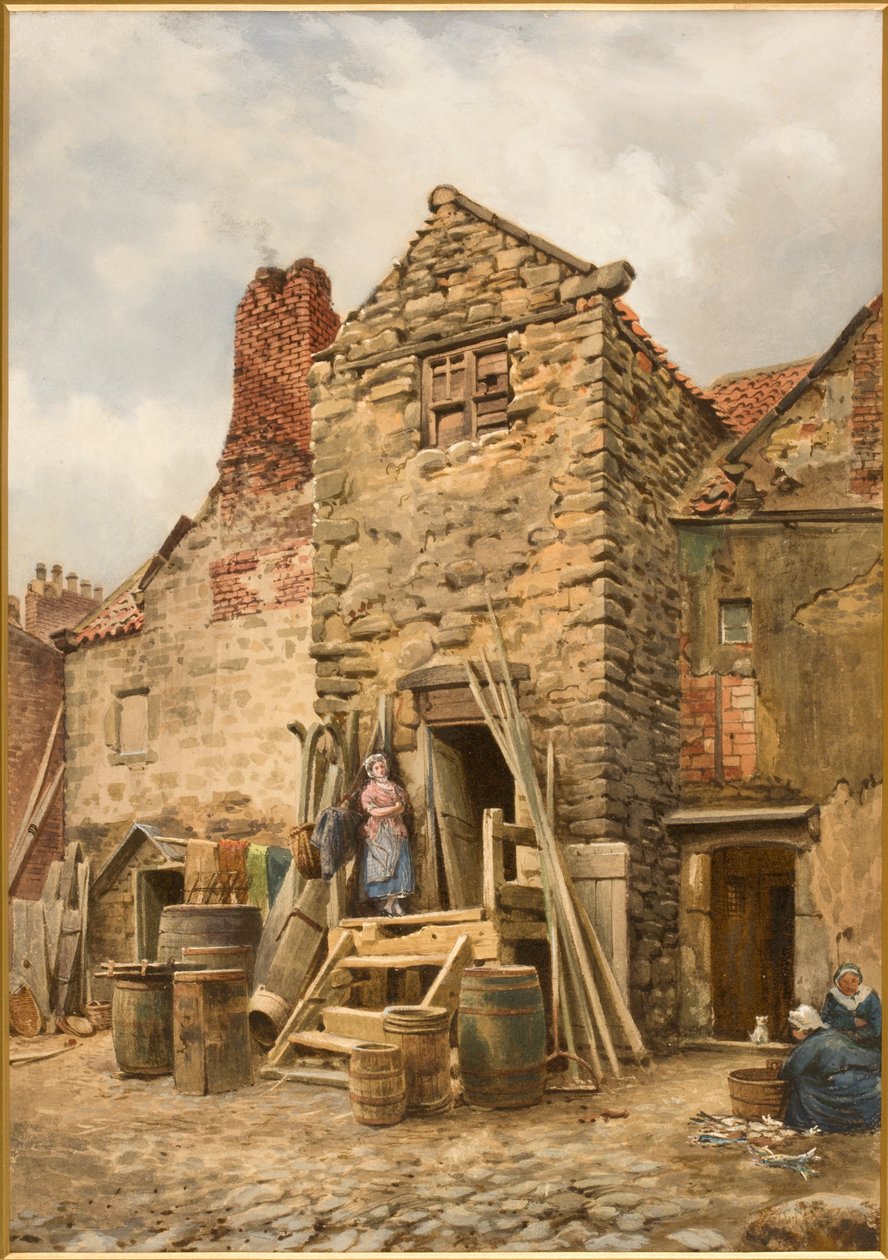 Old Sparrow Hall, Cullercoats da Thomas Miles Richardson