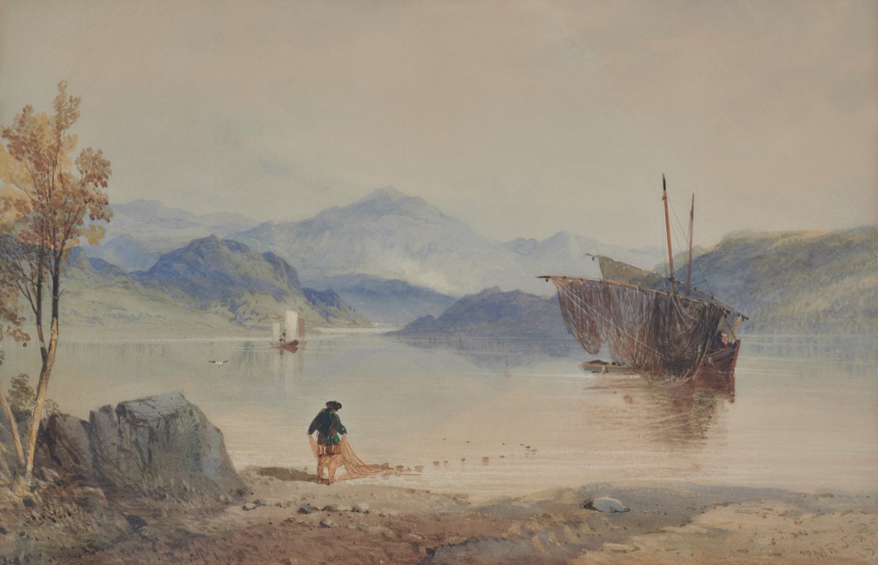 Loch scozzese da Thomas Miles Richardson