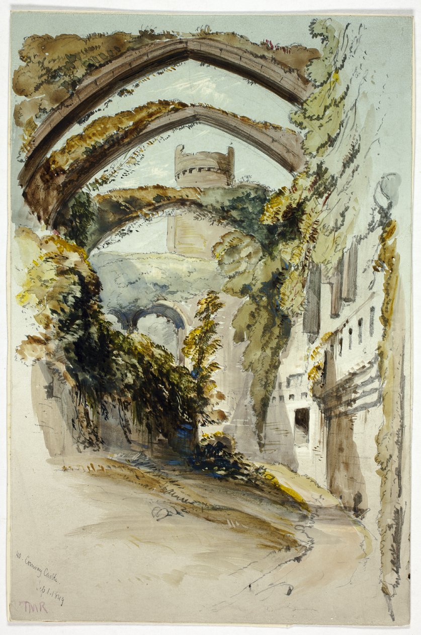 Castello di Conway da Thomas Miles Richardson the younger