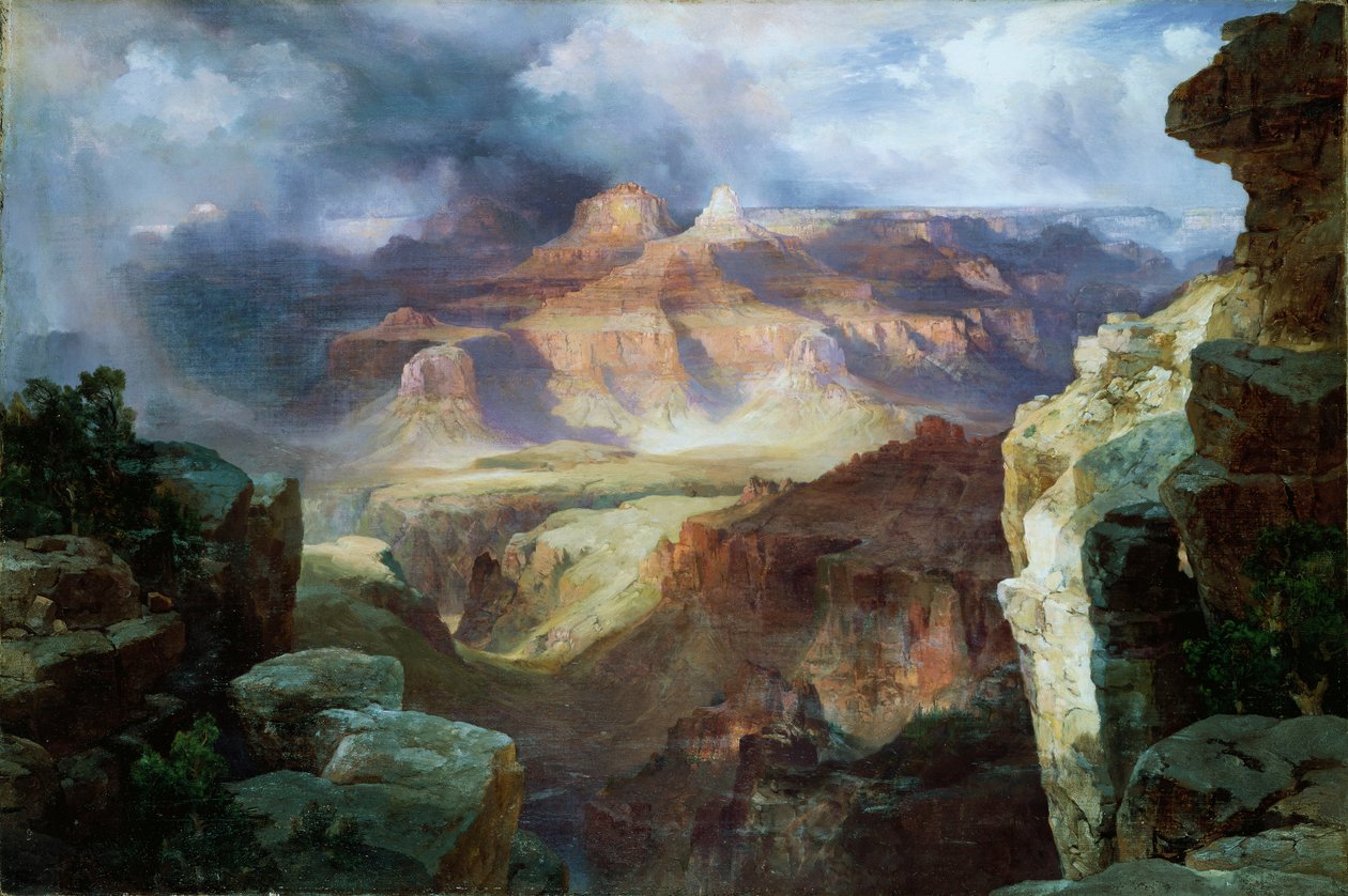 Un miracolo della natura da Thomas Moran