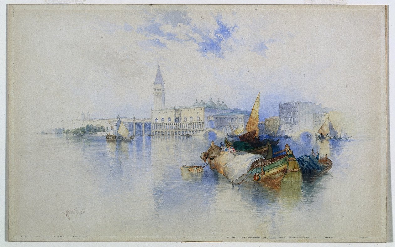 Bacino di San Marco da Thomas Moran