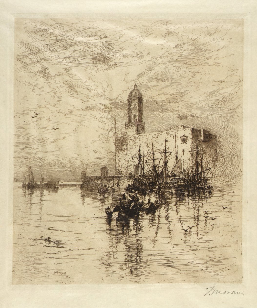 Castello di San Juan de Vlua, Vera Cruz da Thomas Moran