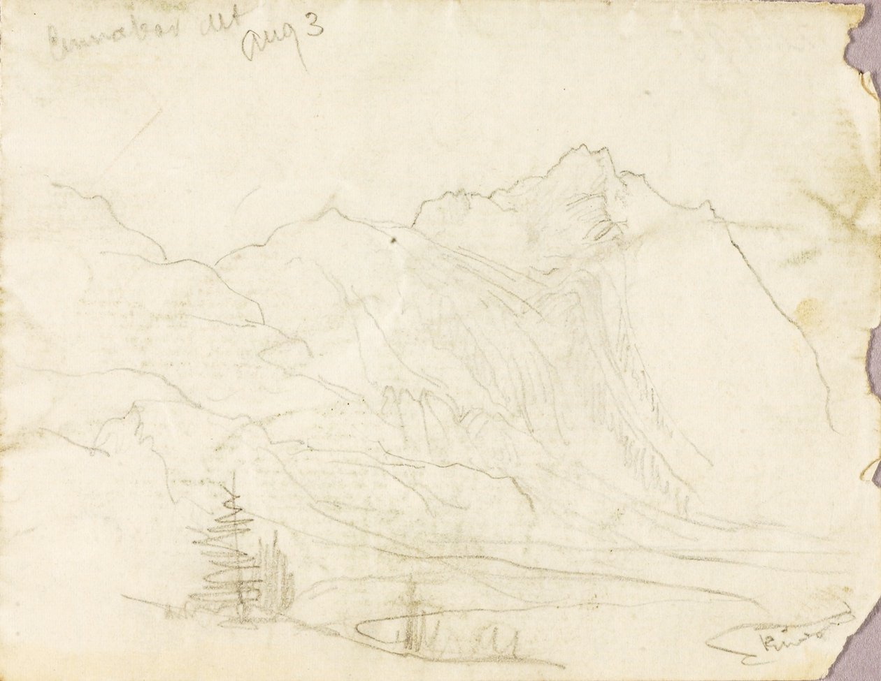 Monte Cinabro. da Thomas Moran