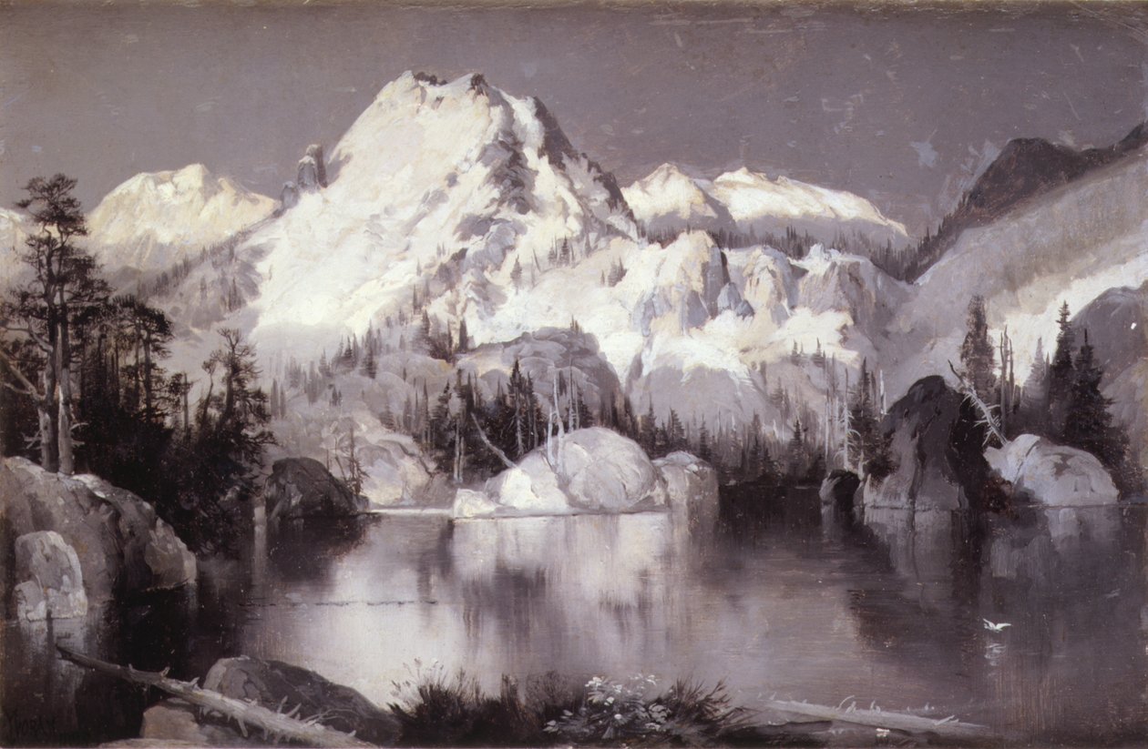 Lago di Cristallo da Thomas Moran