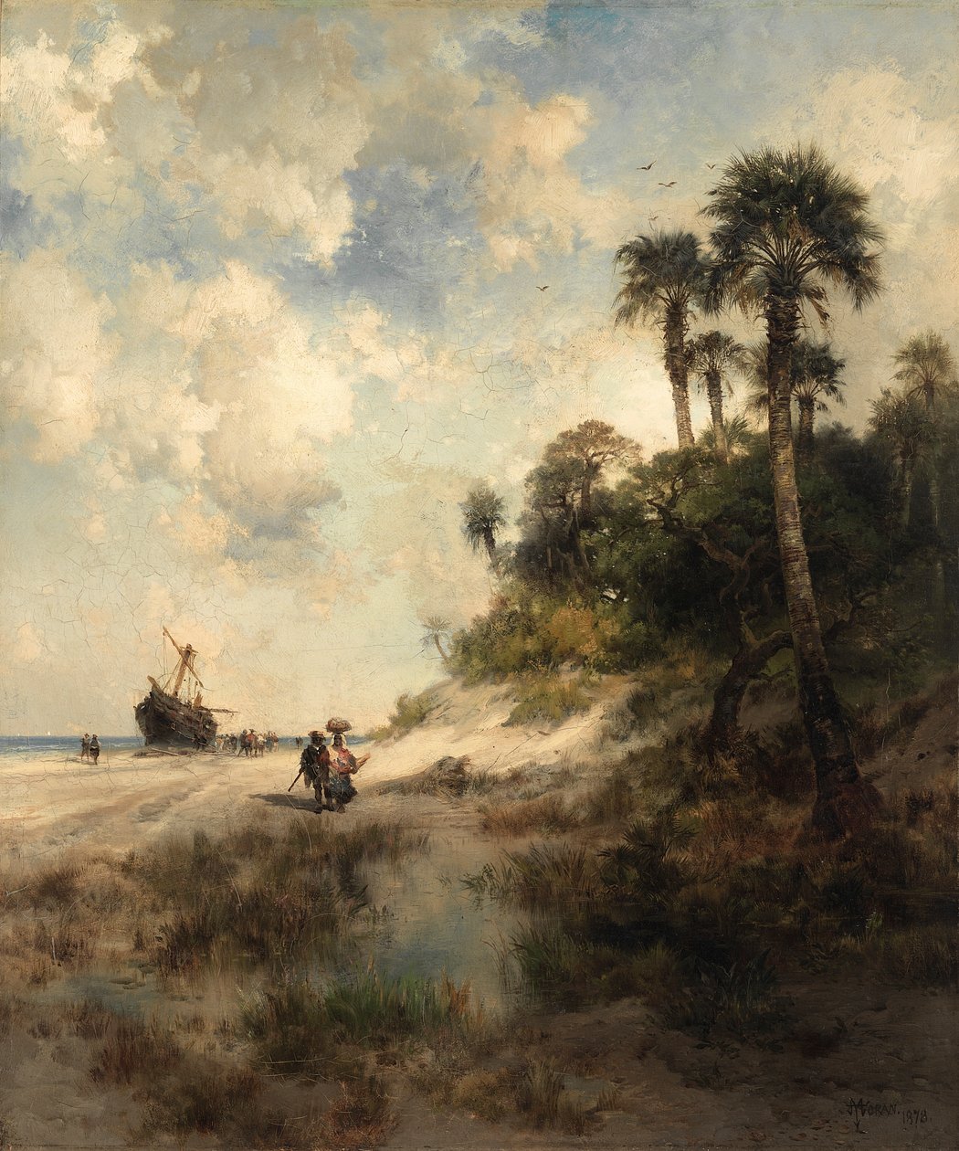 Isola di Fort George, Florida da Thomas Moran