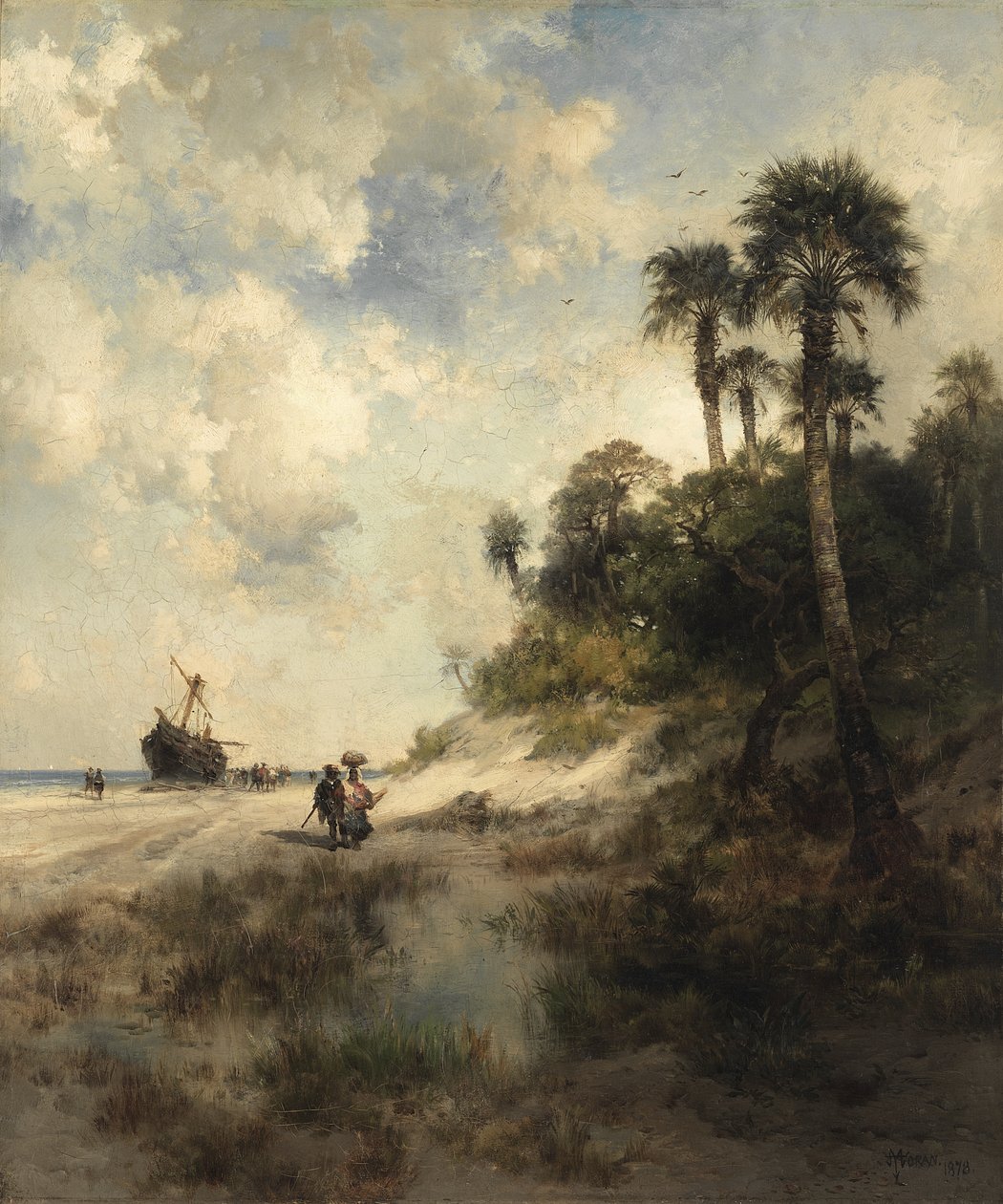 Isola di Fort George, Florida da Thomas Moran