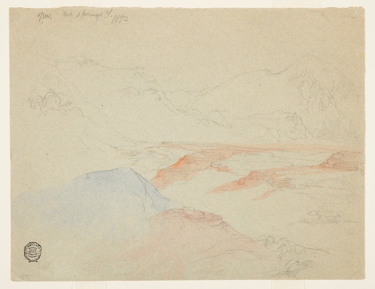 Sorgenti termali, Yellowstone da Thomas Moran