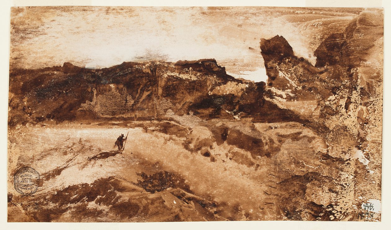 Nel deserto, Arizona da Thomas Moran