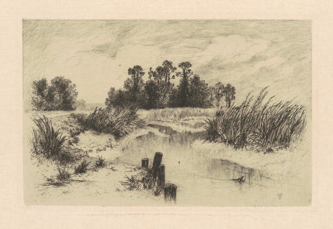 Nei Prati di Newark da Thomas Moran