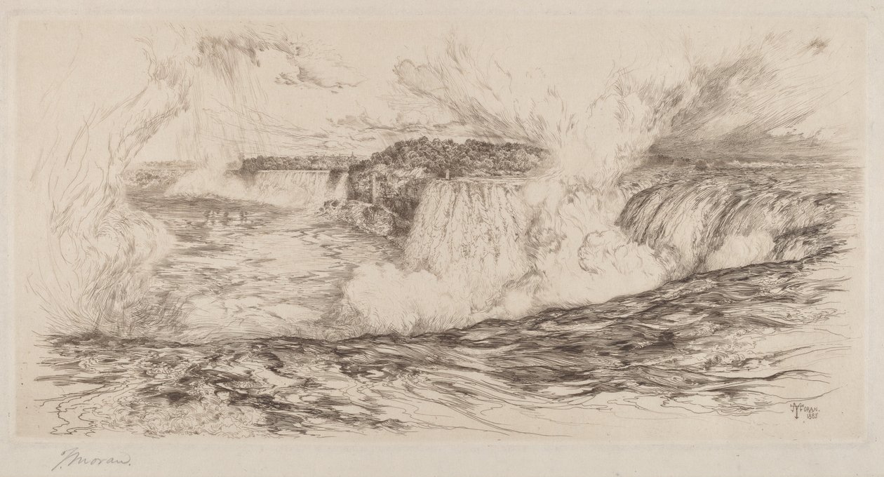 Niagara—Dal Lato Canadese da Thomas Moran