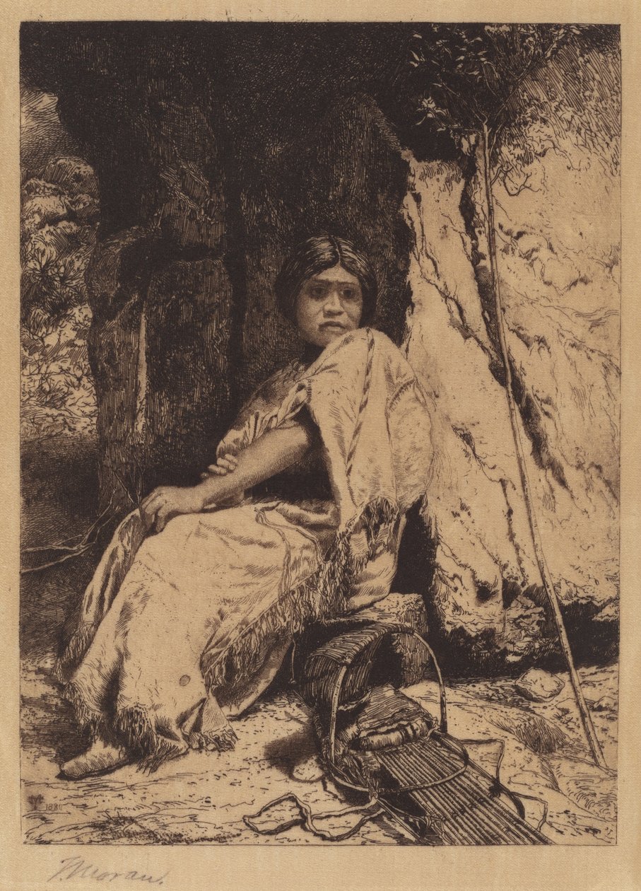 La culla vuota da Thomas Moran