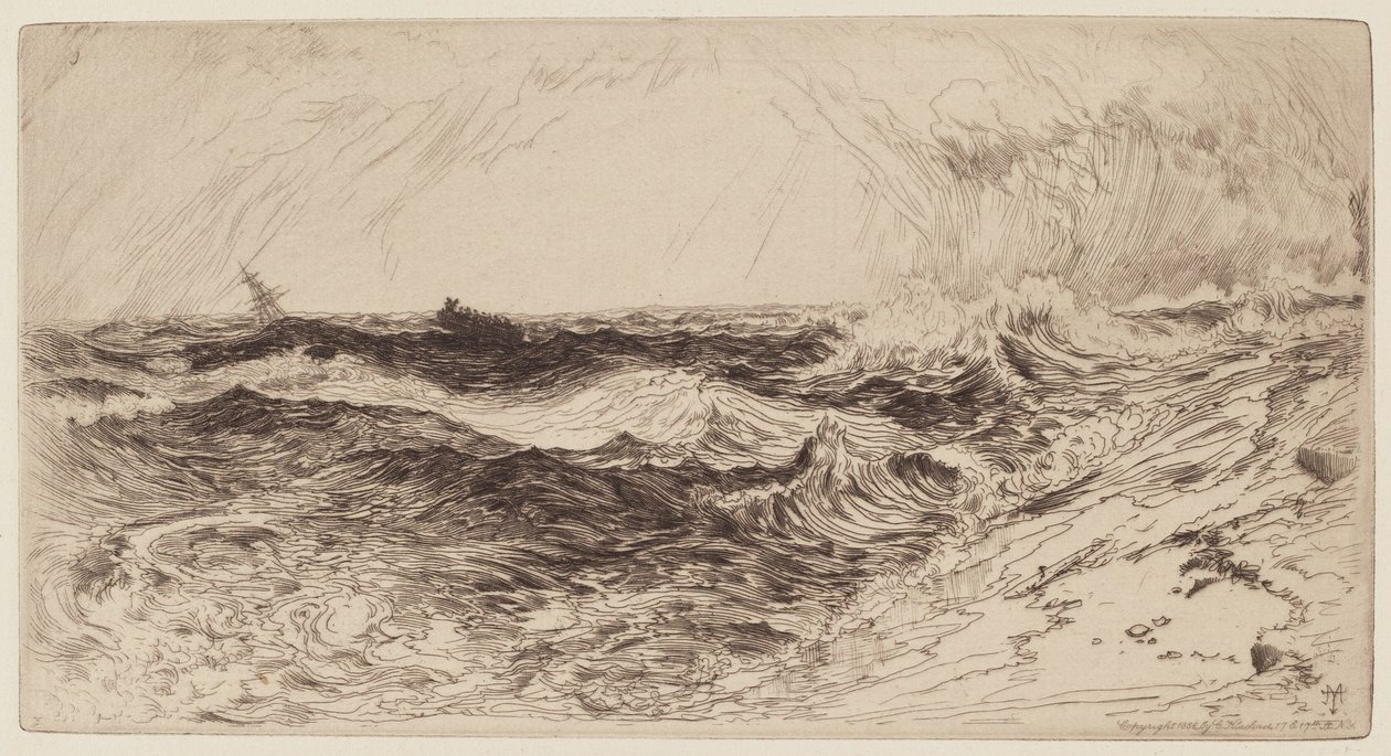Il mare risonante da Thomas Moran