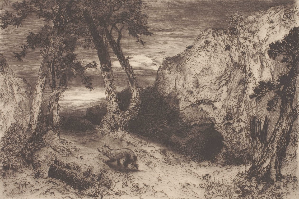 Crepuscolo in Arizona da Thomas Moran