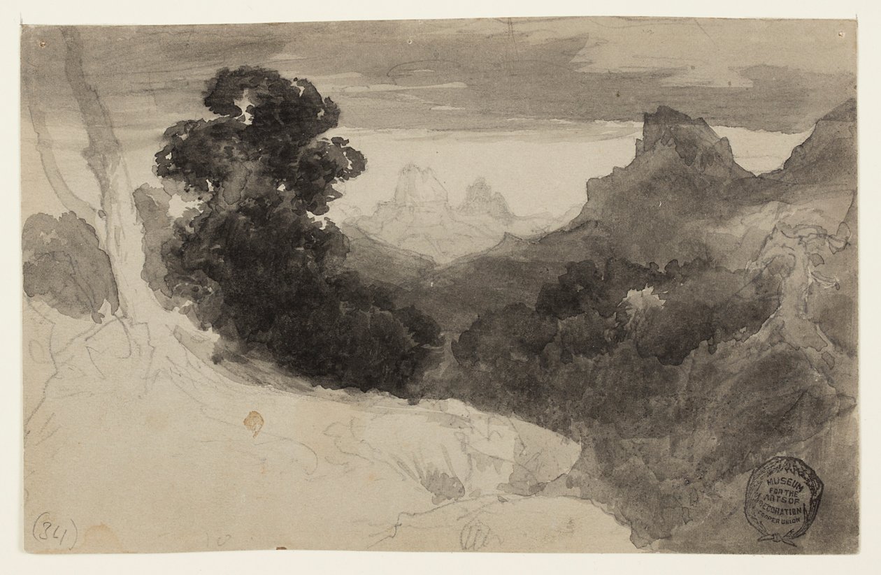 Vista dei Tetons, Wyoming da Thomas Moran