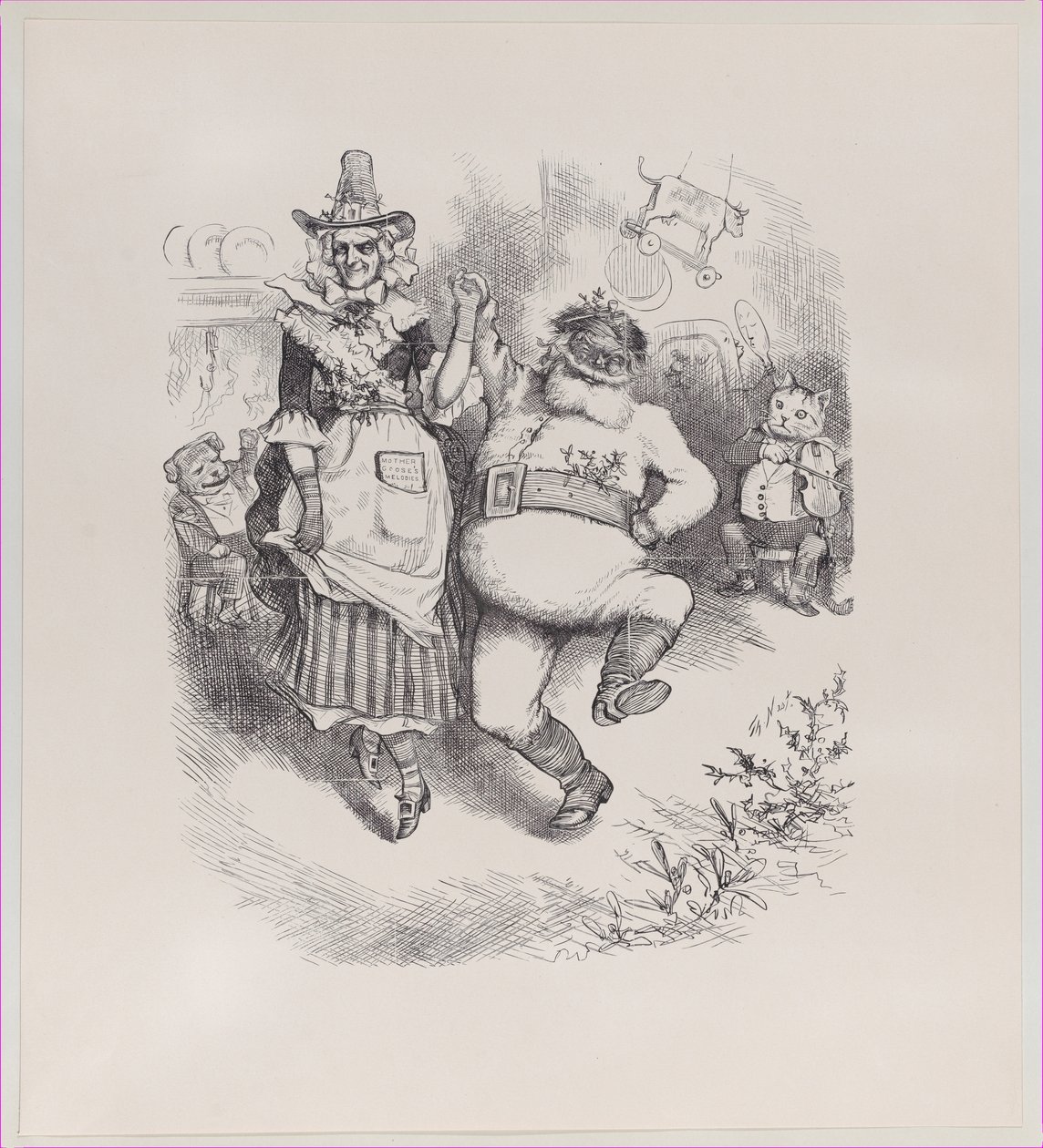 Un Buon Natale, 3 gennaio 1880 da Thomas Nast