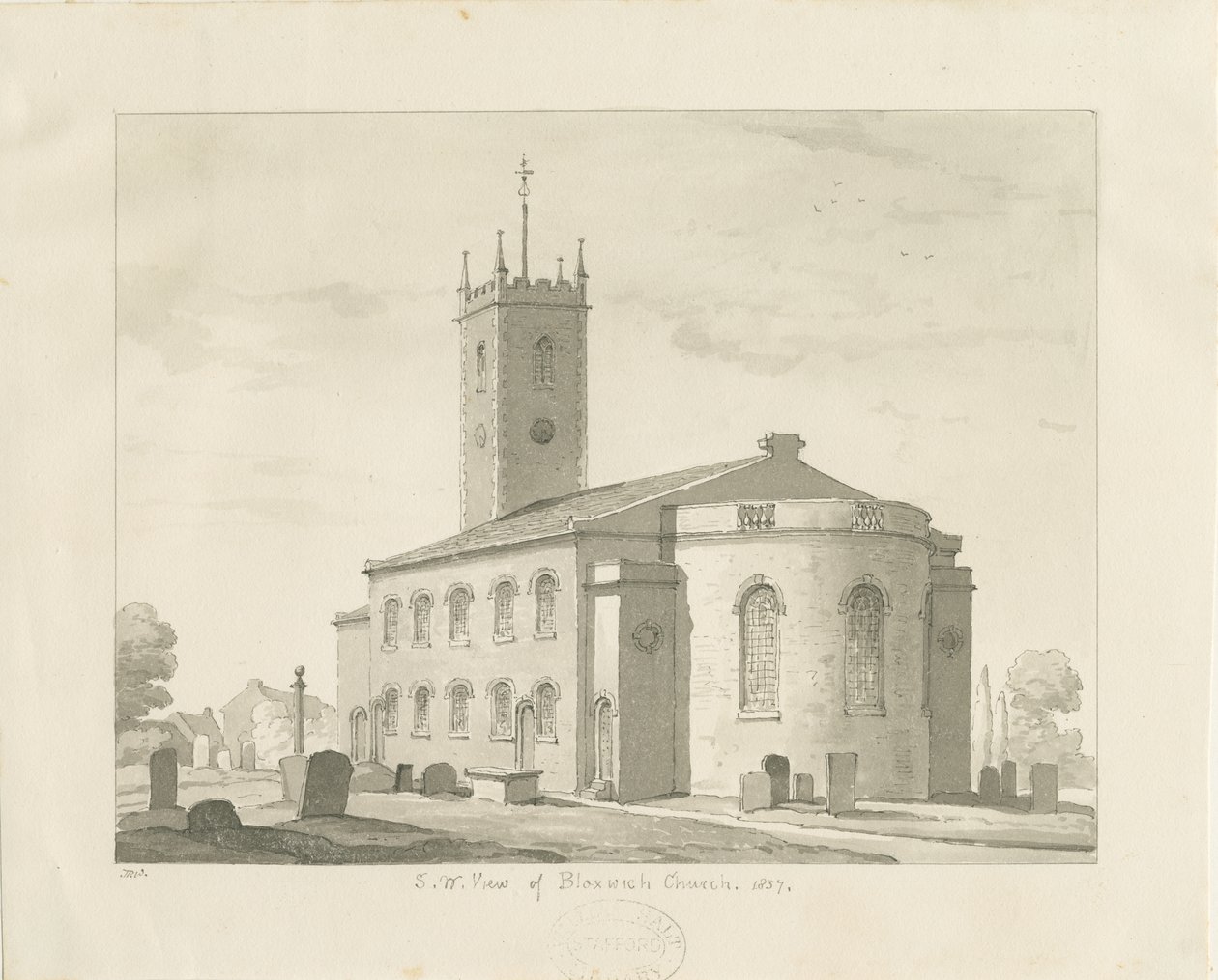 Chiesa di Bloxwich da Thomas Peploe Wood