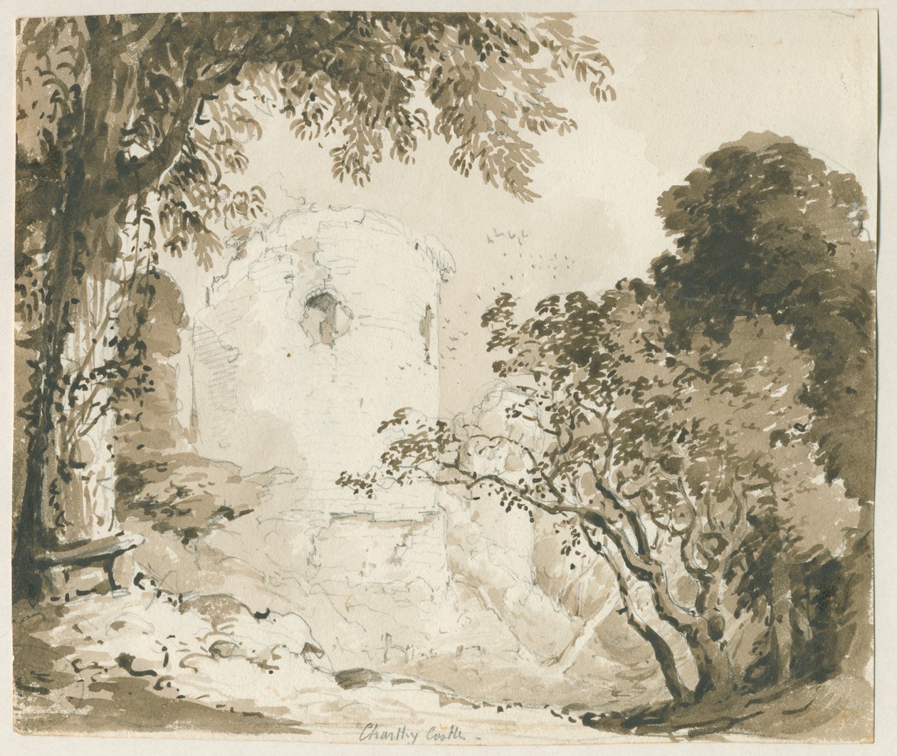 Castello di Chartley da Thomas Peploe Wood