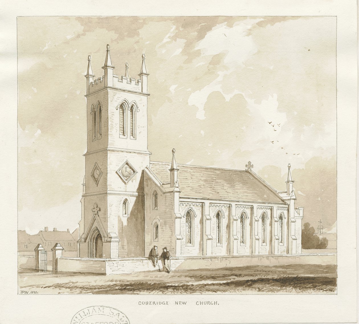 Chiesa di Cobridge da Thomas Peploe Wood