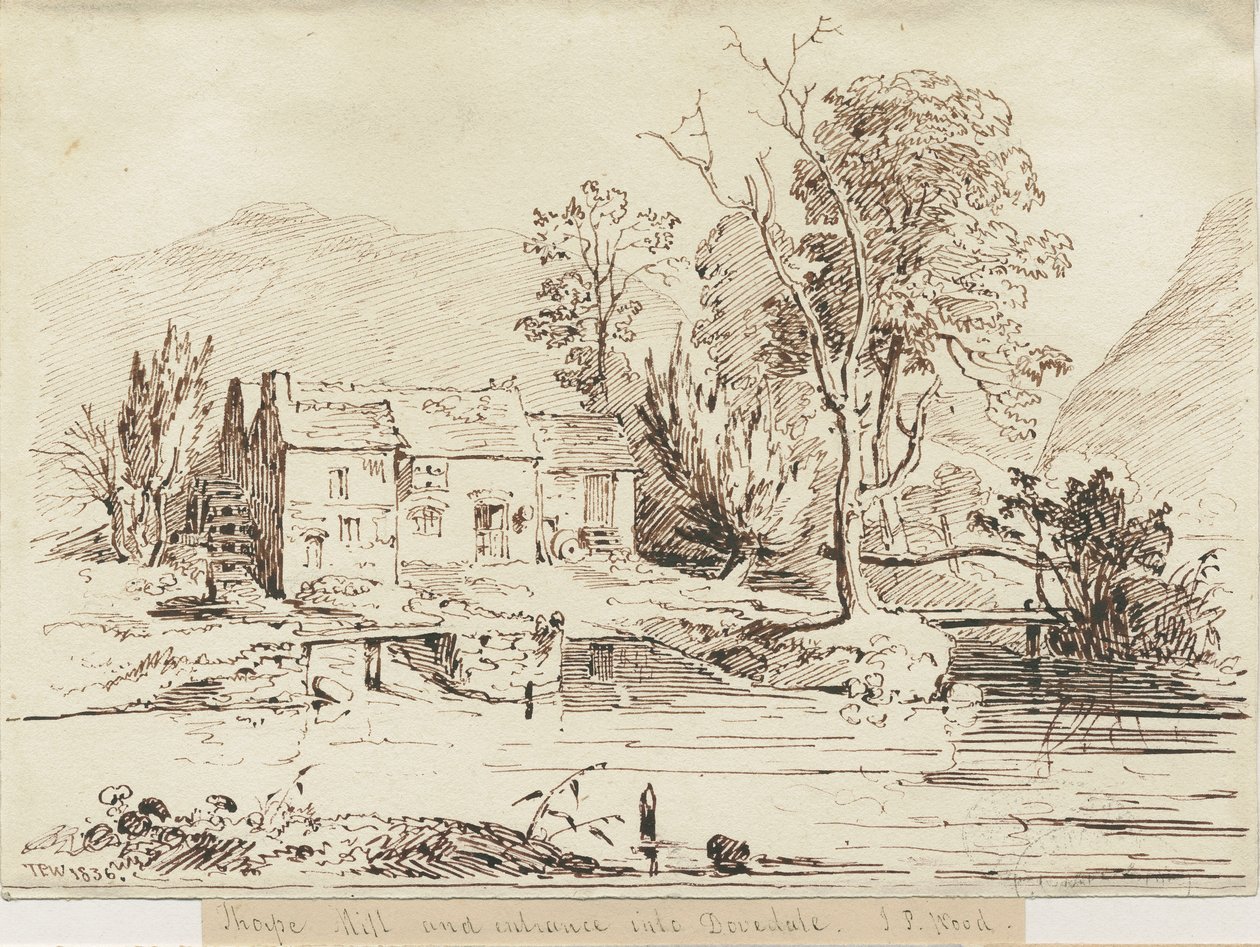 Dovedale - Thorpe Mill da Thomas Peploe Wood