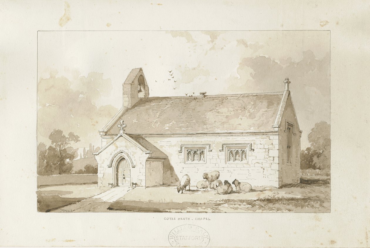 Eccleshall - Cappella di Cotes Heath da Thomas Peploe Wood