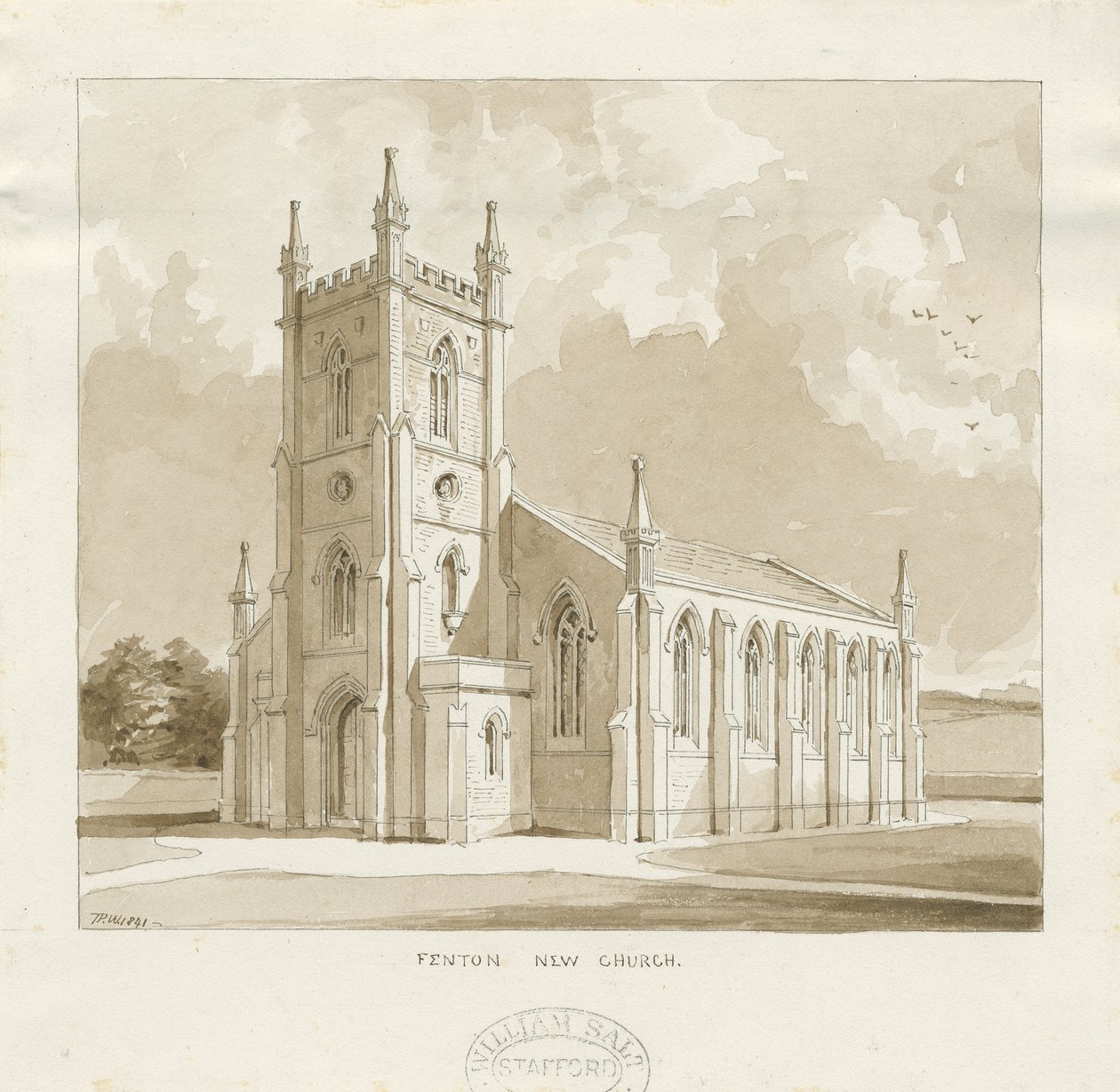 Chiesa Nuova di Fenton da Thomas Peploe Wood