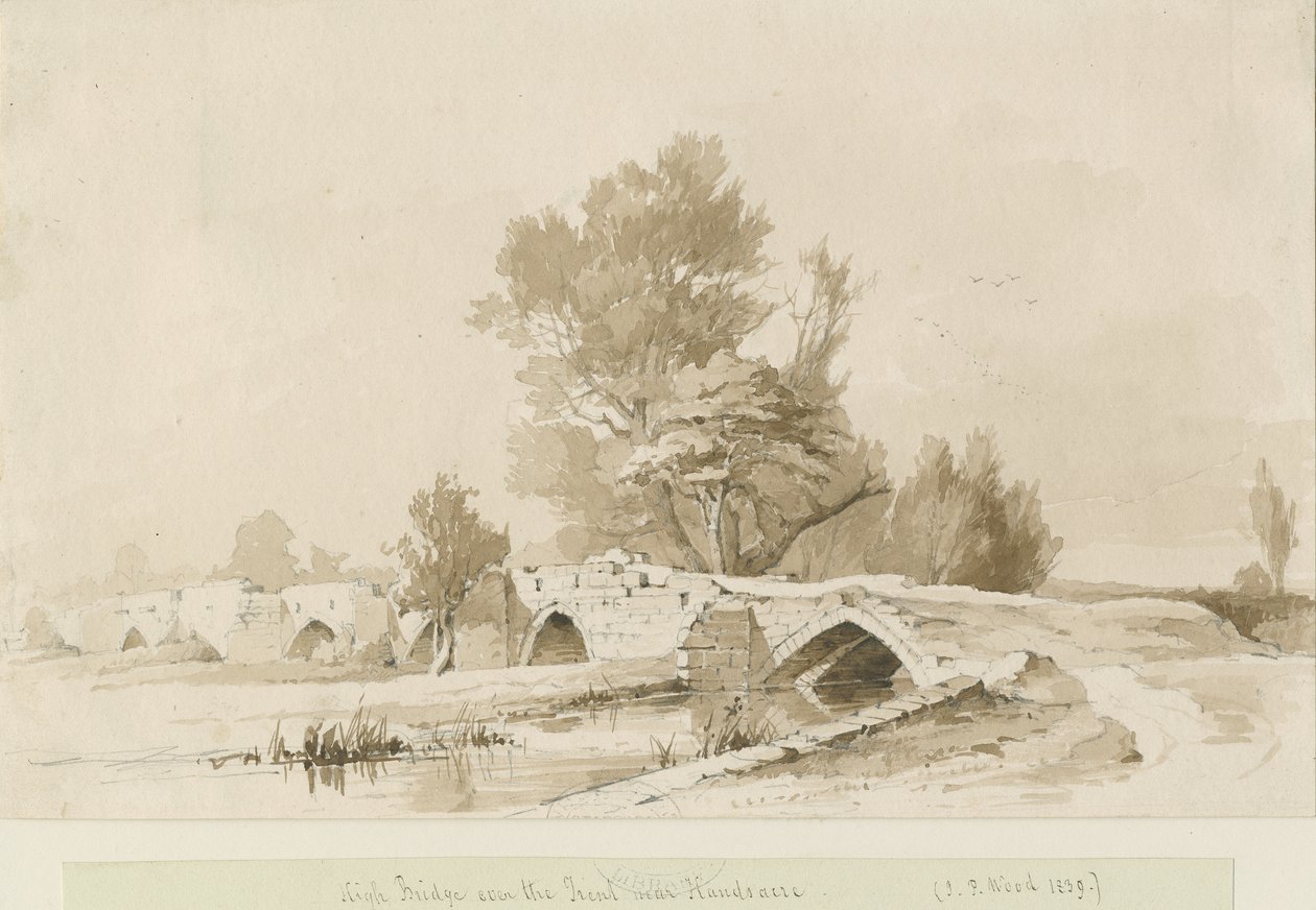 Handsacre - Old High Bridge da Thomas Peploe Wood