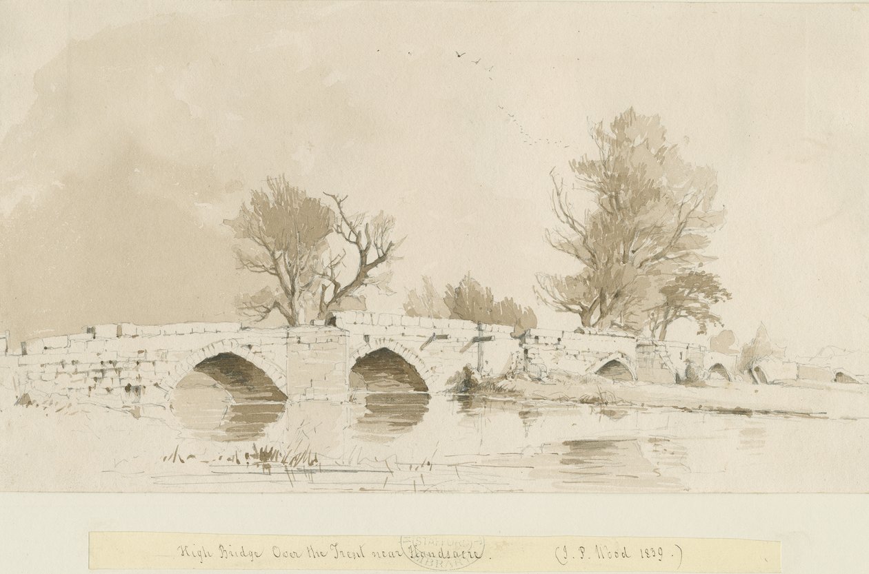 Handsacre - Vecchio Ponte Alto da Thomas Peploe Wood