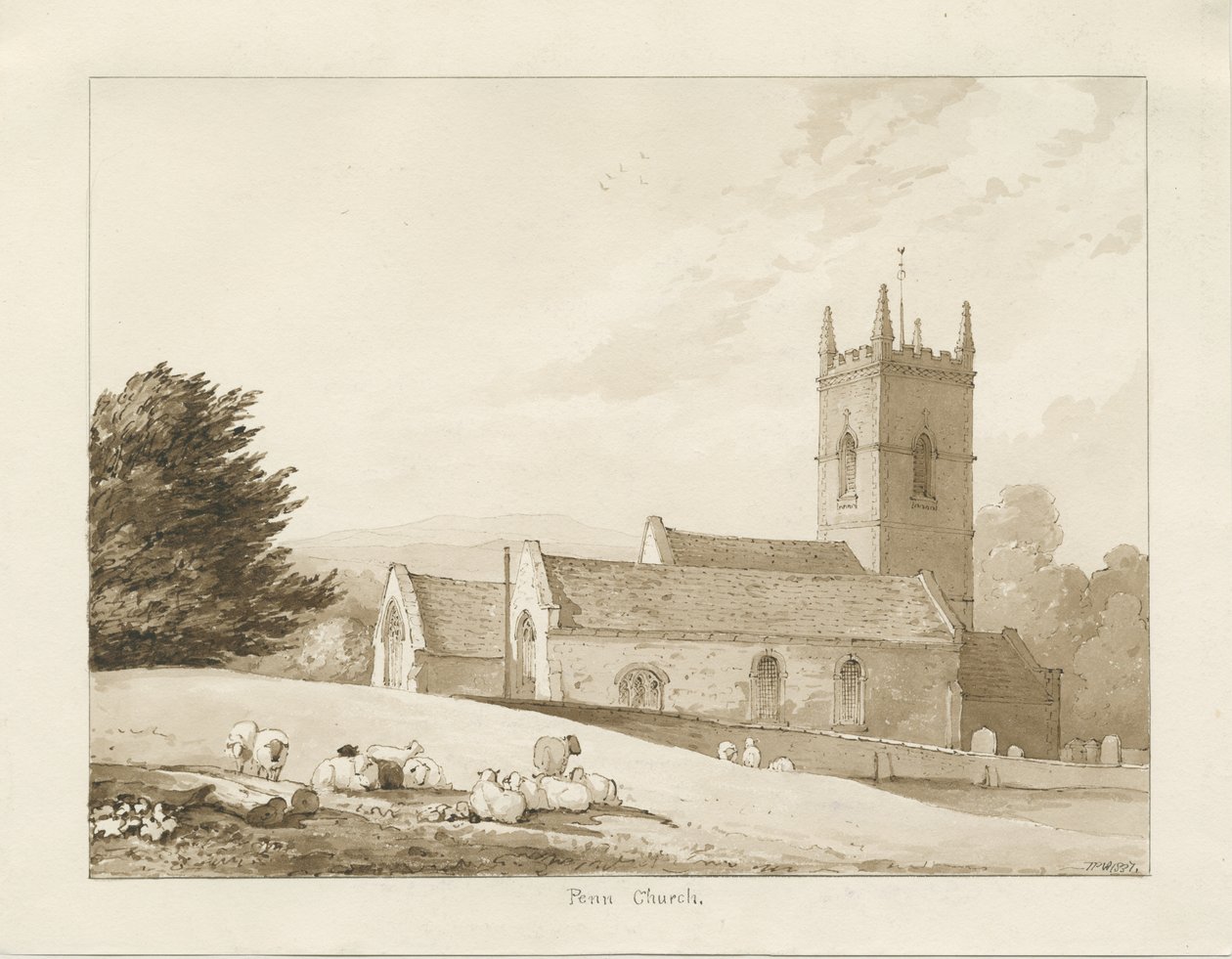 Chiesa di Penn da Thomas Peploe Wood