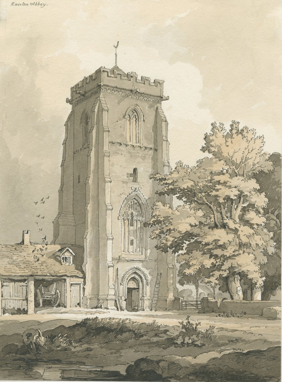 Abbazia di Ranton [Priorato] da Thomas Peploe Wood