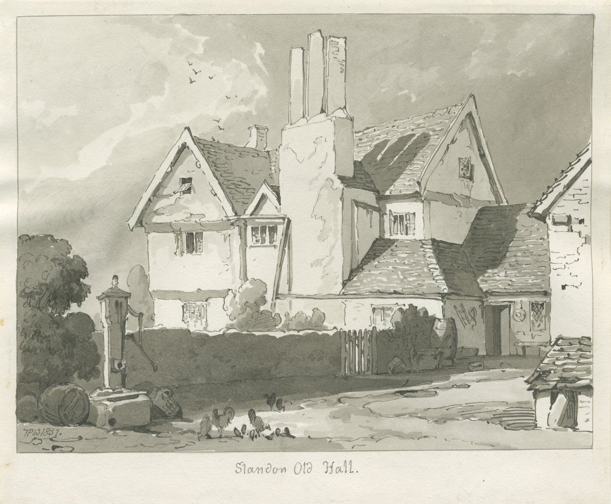 Standon Hall da Thomas Peploe Wood