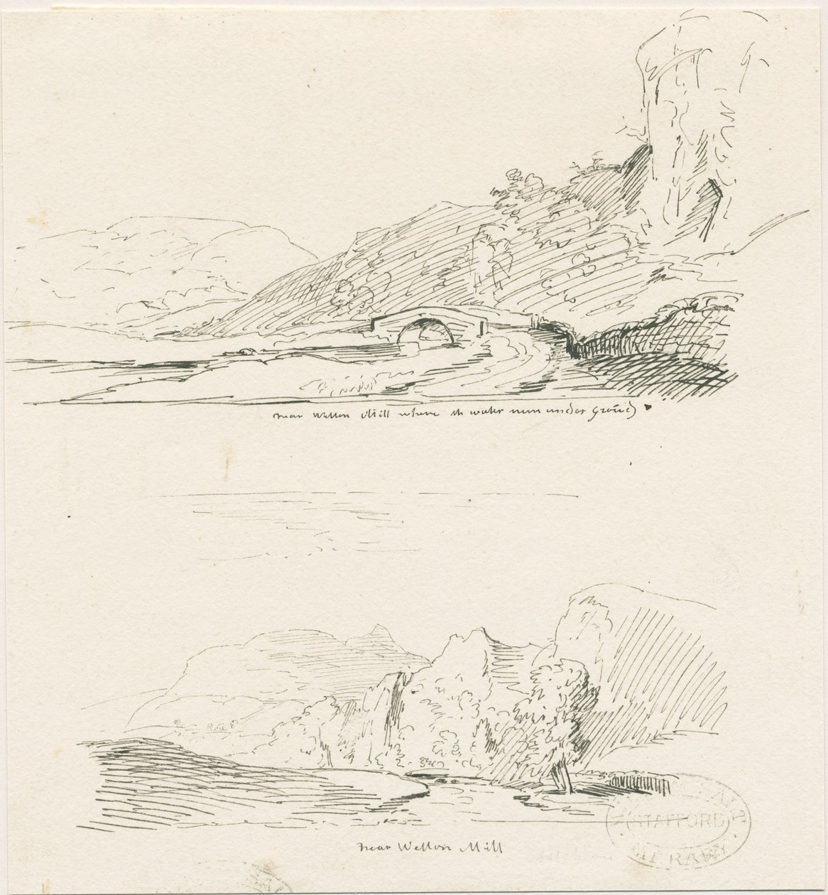 Mulino di Wetton da Thomas Peploe Wood