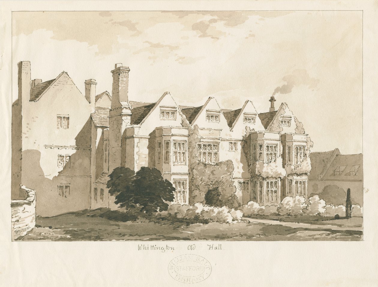 Whittington Hall da Thomas Peploe Wood